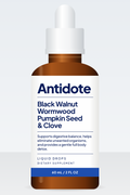 Antidote Supplements Black Walnut, Wormwood, Pumpkin Seed & Clove Drops  60 mL