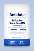 Ethiopian Black Seed Oil With Oil of Oregano, 240 Softgels.